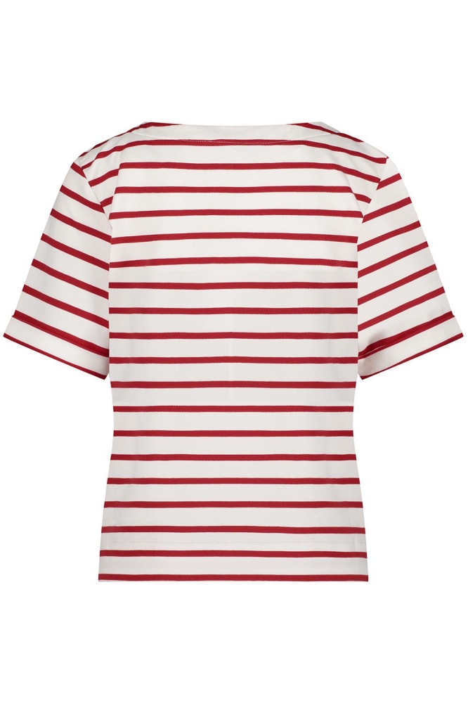 TERRY STRIPE SHORT SLEEVE SRB4528 44 RED
